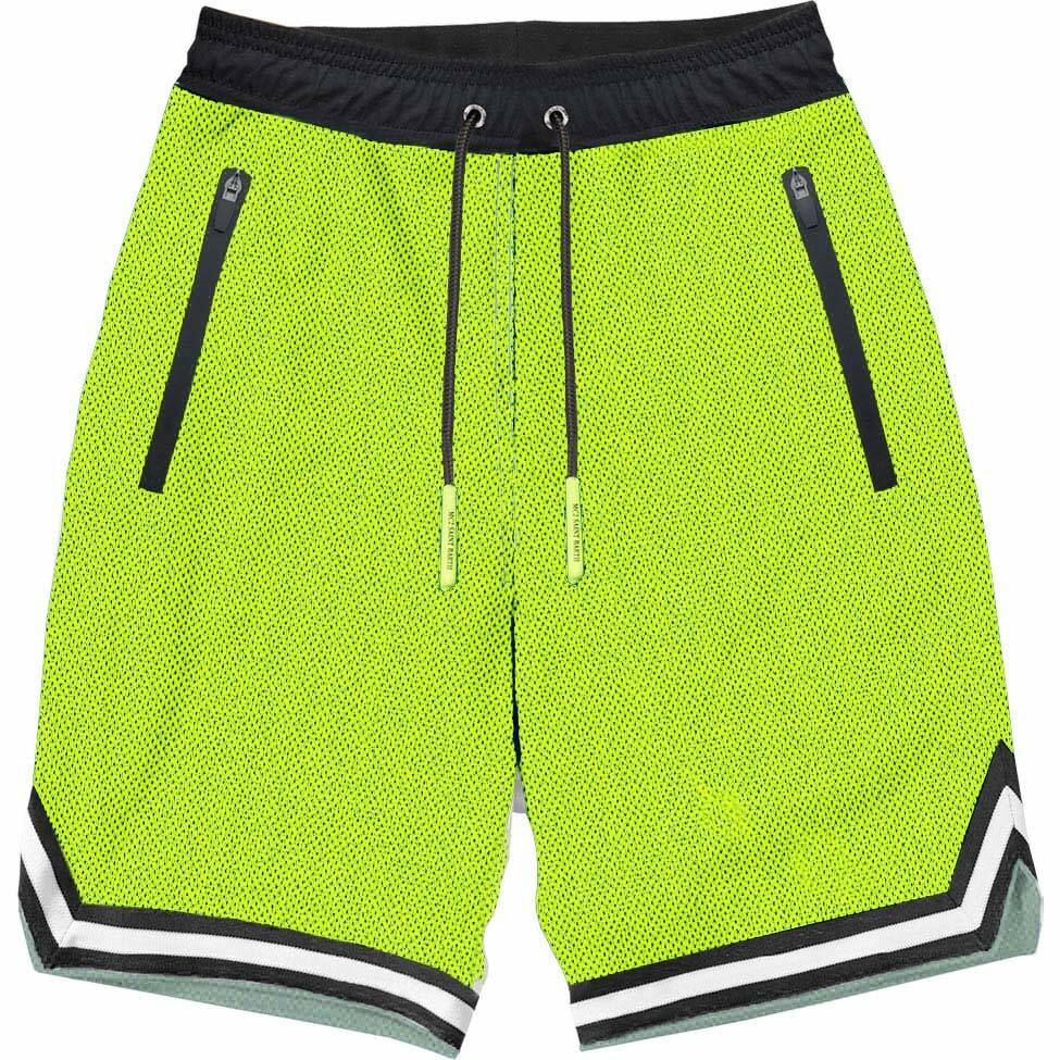 MC2 Saint Barth Fluo Yellow Swim Shorts Surf Style MC2 Saint Barth