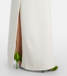Carolina Herrera Bow-detail floral gown