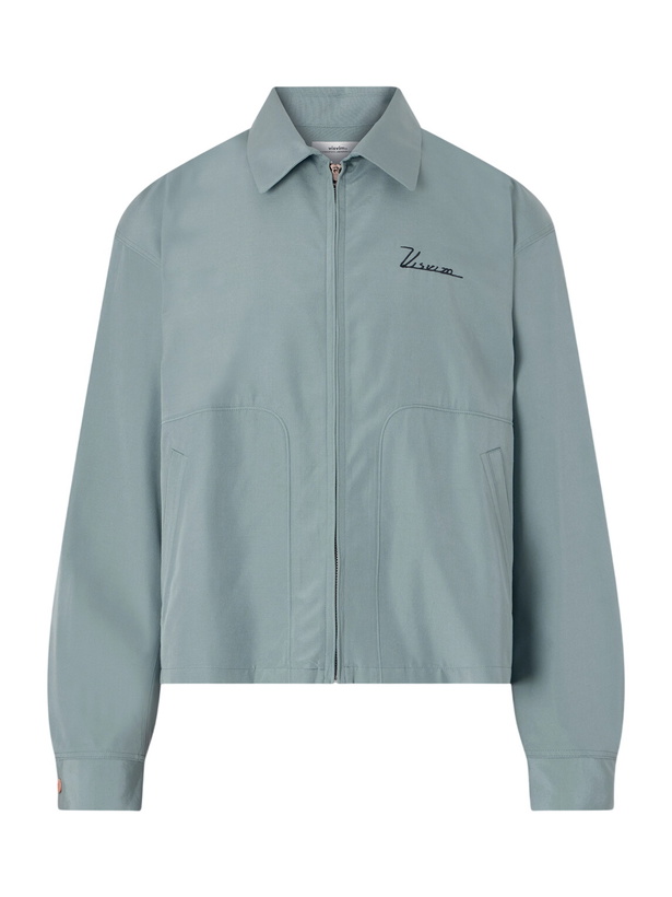 Photo: Visvim - Somer Swing Printed Silk and Wool-Blend Jacket - Green