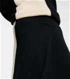 Jardin des Orangers Wool and cashmere maxi skirt