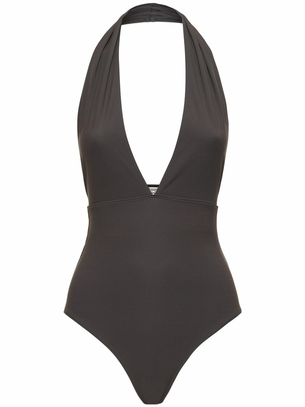 Photo: TOTEME Halter Neck One Piece Swimsuit