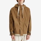 Merely Made Men's Trekking Wind Parka Jacket in Peanut Brown