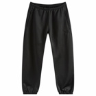 Needles Men's Zipped Sweat Pants in Black