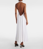 Jacquemus Norma draped maxi dress
