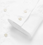 Brunello Cucinelli - Slim-Fit Button-Down Collar Cotton-Poplin Shirt - Men - White