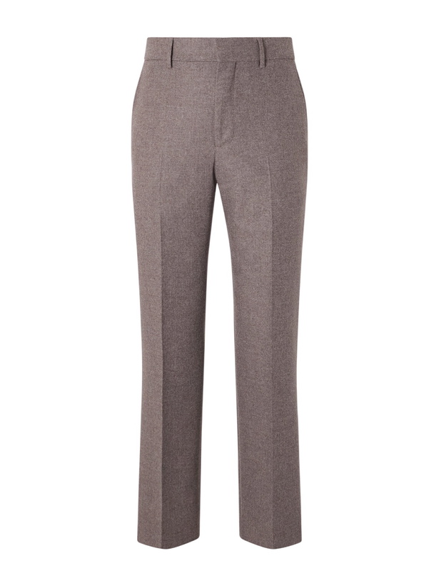 Photo: Gabriela Hearst - Harold Straight-Leg Wool and Cashmere-Blend Trousers - Brown
