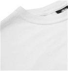 Stüssy - Palm Desert Logo-Print Cotton-Jersey T-Shirt - Neutrals