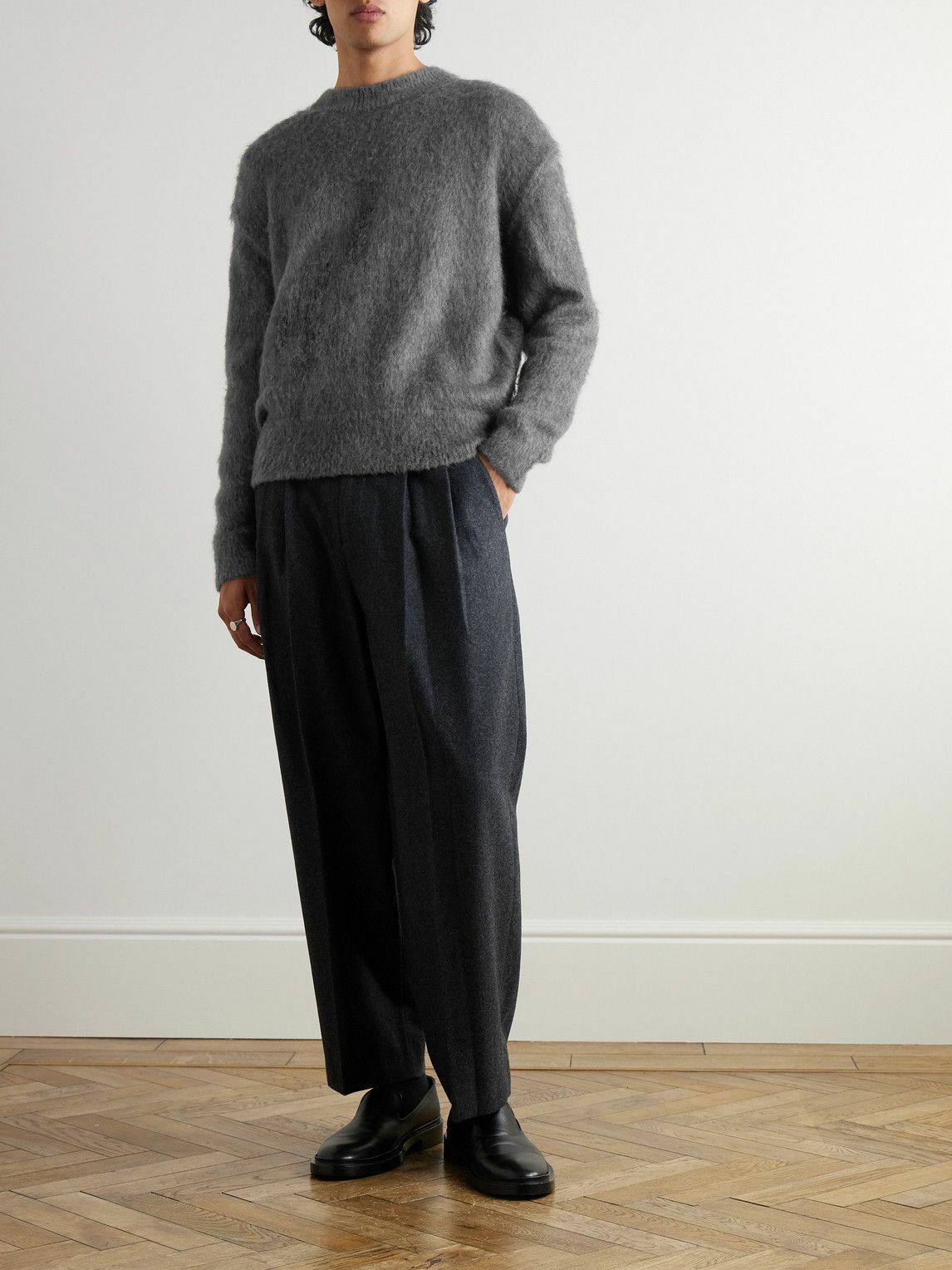 LE 17 SEPTEMBRE - Knitted Sweater - Gray