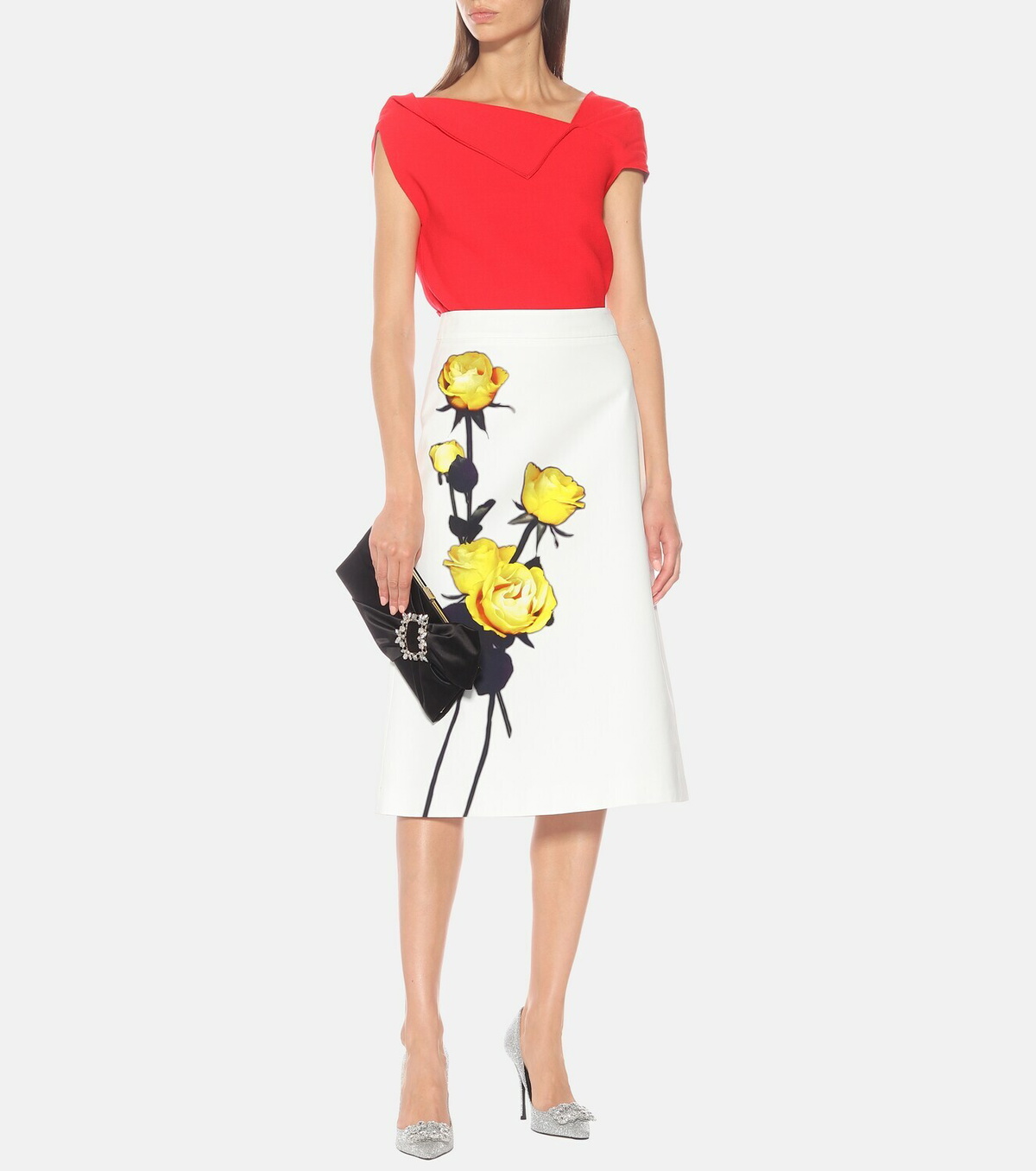 Roger Vivier Flower Strass 100 glitter pumps Roger Vivier