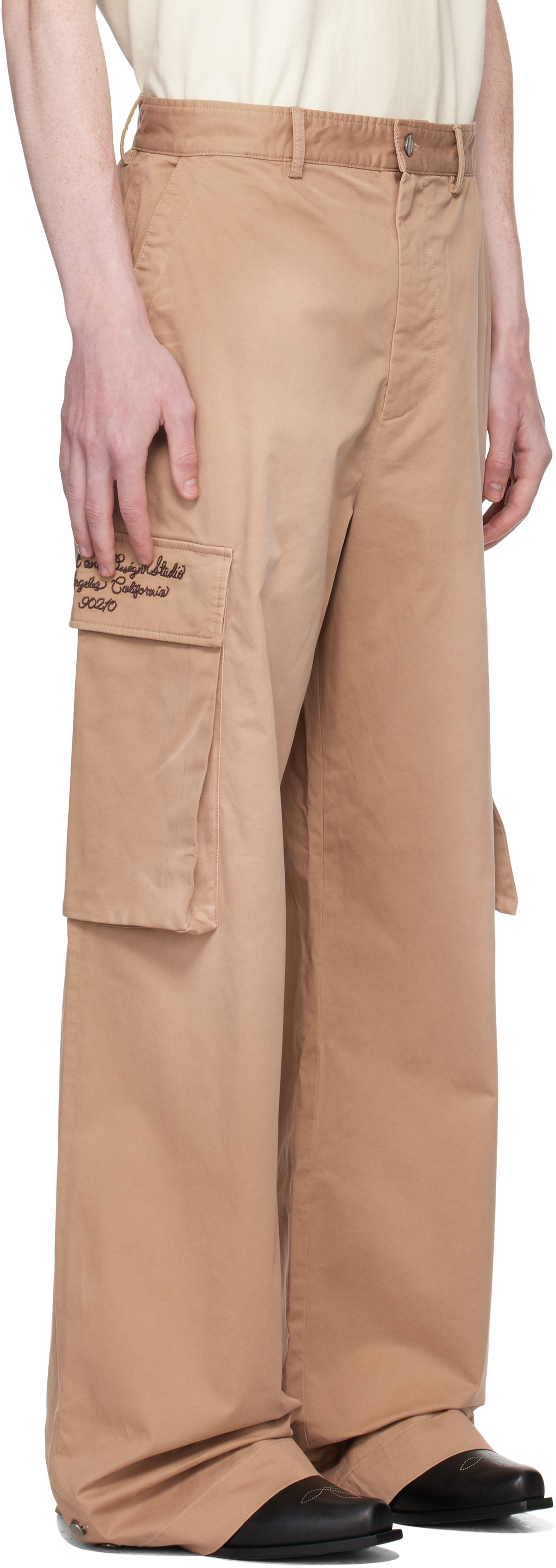 AMIRI Tan 'AMIRI' Cargo Pants