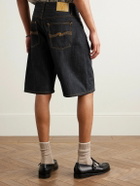 Nudie Jeans - Zeb Wide-Leg Organic Denim Shorts - Blue