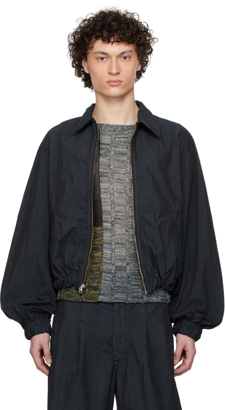 Photo: Eckhaus Latta Navy Flight Jacket
