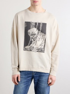Our Legacy - Slack Printed Cotton-Blend Jersey Sweatshirt - Neutrals