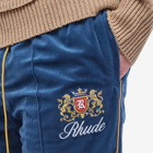 Rhude Men's Velour Lounge Pant in Slate