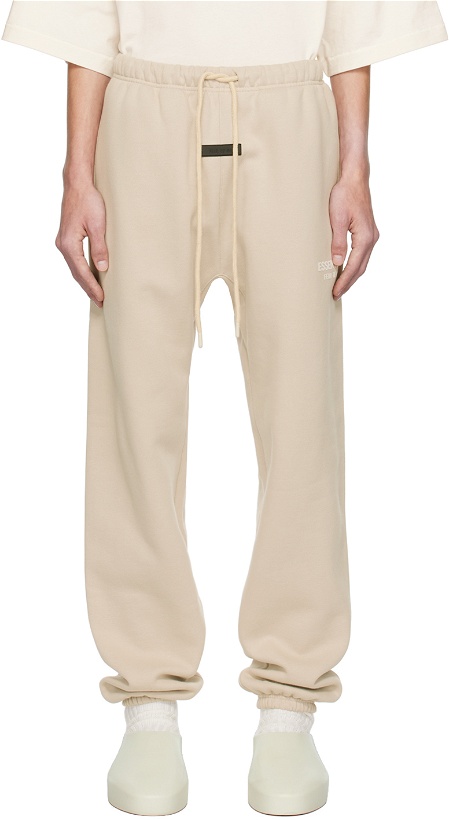 Photo: Fear of God ESSENTIALS Taupe Drawstring Sweatpants