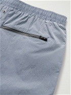 NN07 - Warren 1442 Straight-Leg Mid-Length Recycled Swim Shorts - Blue