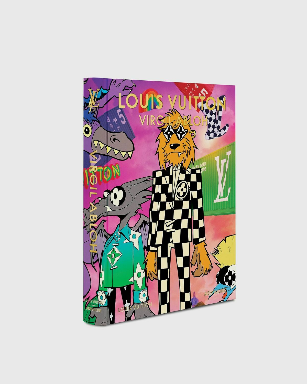 Assouline "Louis Vuitton: Virgil Abloh (Cartoon Cover)" By Anders C. Madsen   Multi     Art & Design|Fashion & Lifestyle   One Size