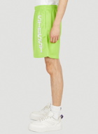 Collegiate Mesh Shorts in Green