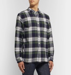 Alex Mill - Button-Down Collar Checked Cotton-Flannel Shirt - Green