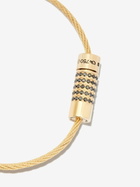 Le Gramme 18K Yellow Gold Le 9g Polished Diamond Cable Bracelet