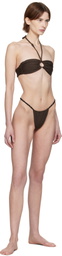 Isa Boulder Brown V Knot & Avril Bikini