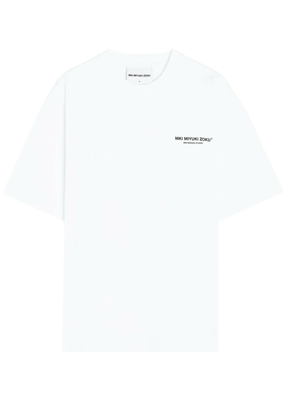 Photo: Mki Miyuki Zoku Design Studio Cotton T-shirt White