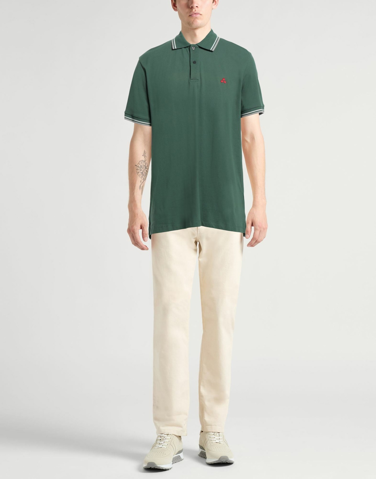 Peuterey Mens Polo shirt Dark in Green
