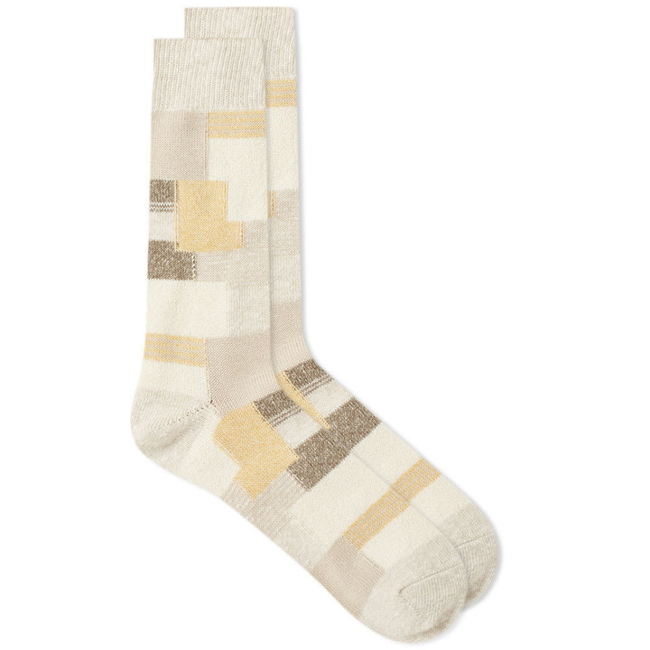 Photo: Anonymous Ism Patchwork Crew Sock