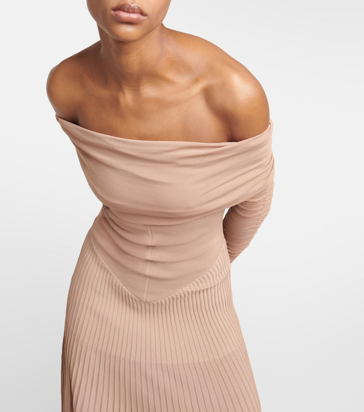 Khaite - Rebecca off-shoulder maxi dress Khaite