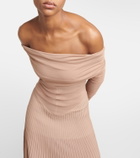 Khaite - Rebecca off-shoulder maxi dress