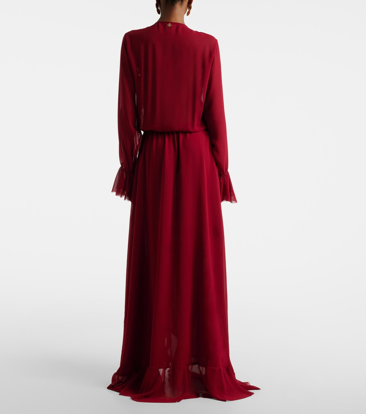 Bananhot Bellen ruffled maxi dress