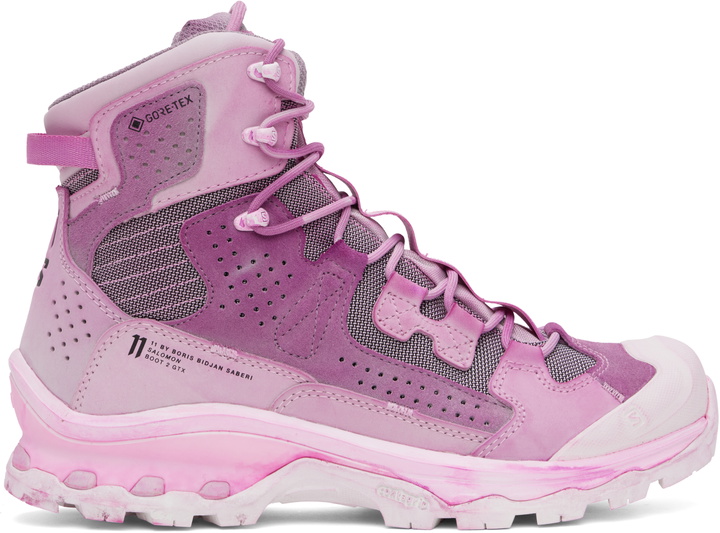 Photo: 11 by Boris Bidjan Saberi Pink Salomon Edition 2 GTX Boots