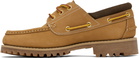 Timberland Tan Authentics Boat Shoes
