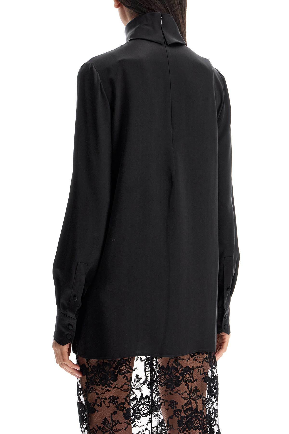 DaffiBBIgnaras blouse - Black w silver