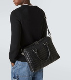Bottega Veneta Slim Intrecciato leather briefcase