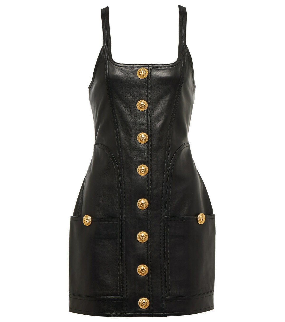 Balmain - Leather minidress Balmain