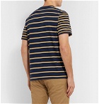 Lacoste - Striped Pima Cotton-Jersey T-Shirt - Blue