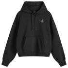 Air Jordan Women's Brooklyn Fleece Hoodie in Black