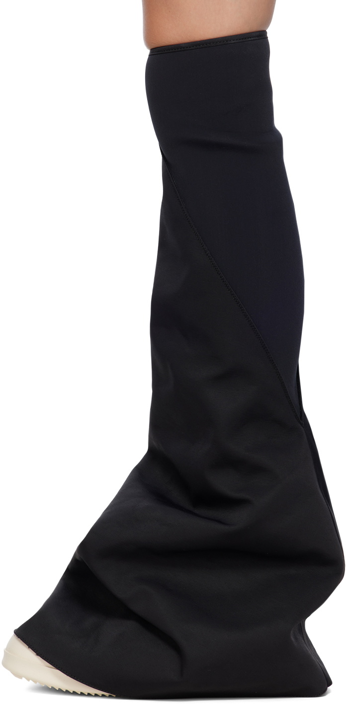 Rick Owens DRKSHDW Black Fetish Boots Rick Owens Drkshdw