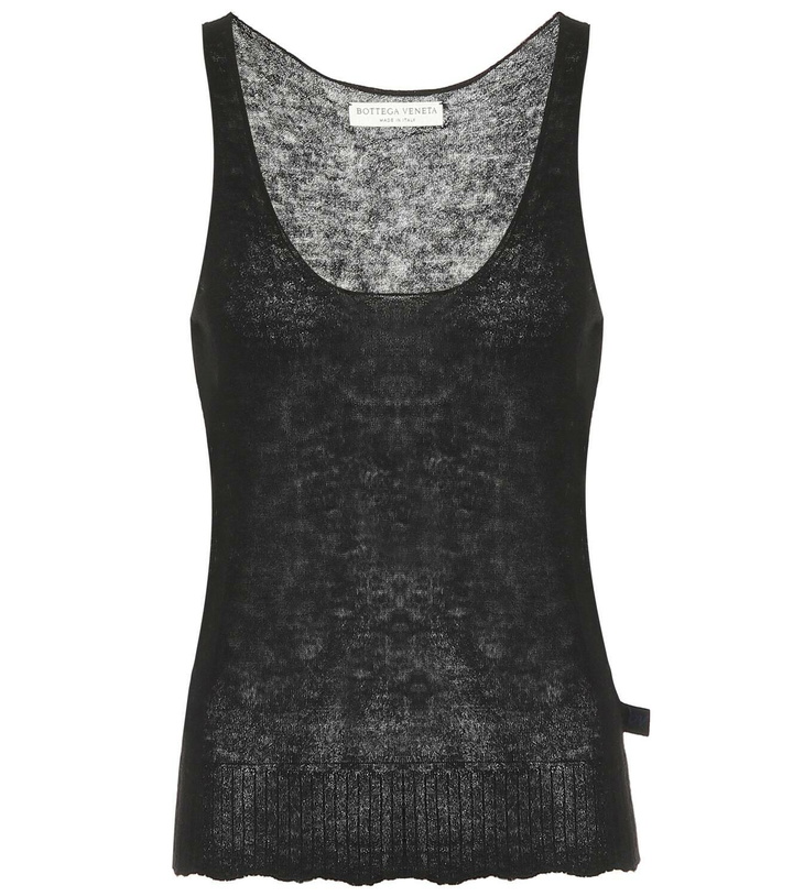 Photo: Bottega Veneta Cashmere tank top