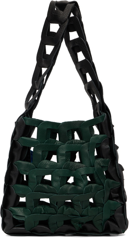 Photo: SC103 Green & Black Links Bag