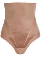 Spanx Transform High-waist Sculpting Thong Nude
