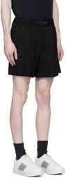 Emporio Armani Black Press-Release Shorts