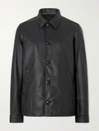 Rick Owens - Brad Leather Jacket - Black