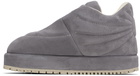 PDF Gray Nuvola Pluto Nabuk Sneakers