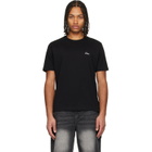 Dime Black Cursive Small Logo T-shirt