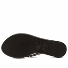Melissa Women's x Ganni Leopard Flip Flop Slim in Black