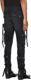 AMIRI Black Tactical Cargo Jeans