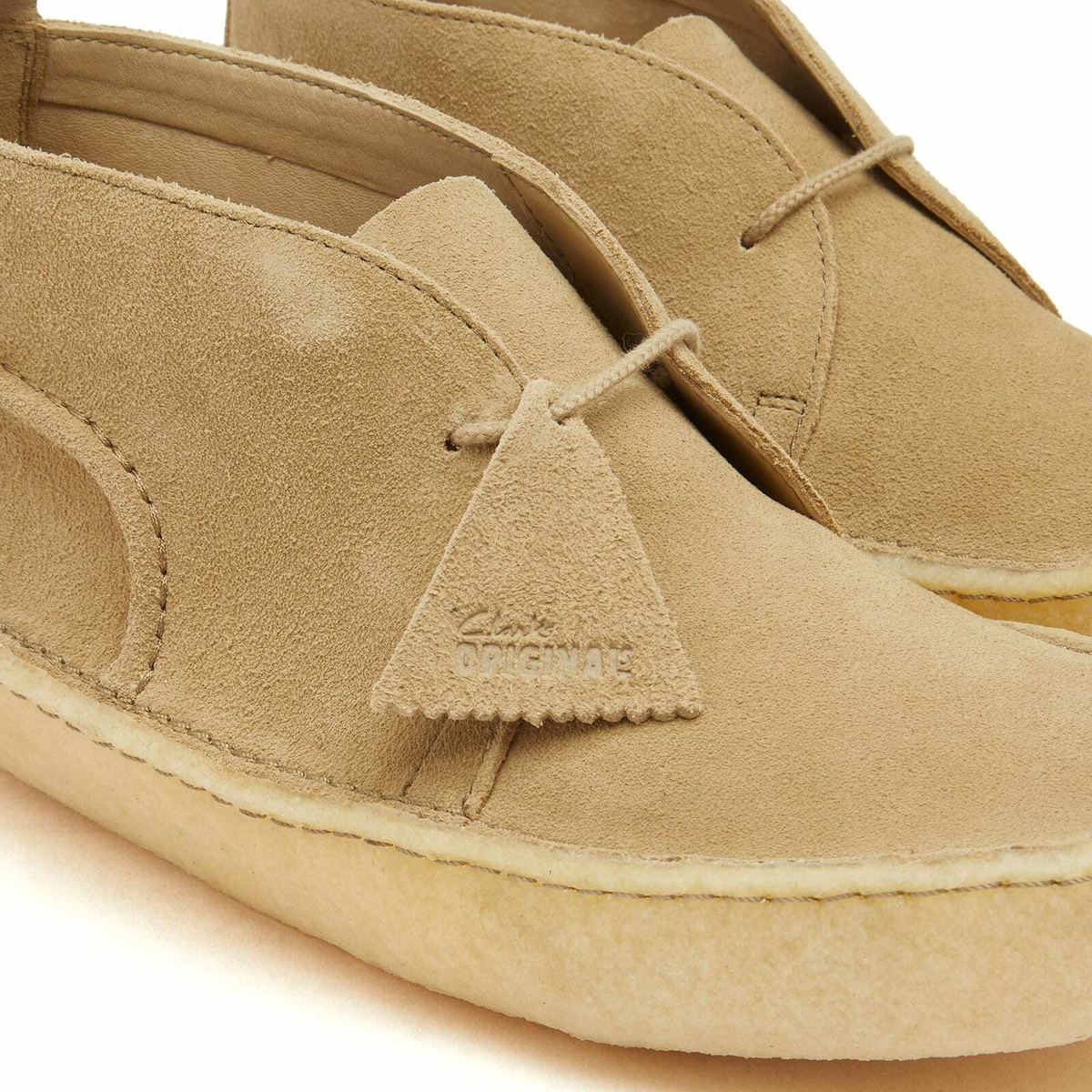 Clarks Originals Men's Desert Rain in Dark Sand Suede Clarks Originals