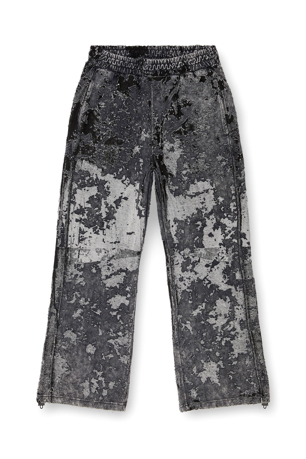 Diesel Burnout track pants with camo effect - Pants Mens in Black 